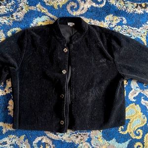 Cp shades SF cropped corduroy button up jacket